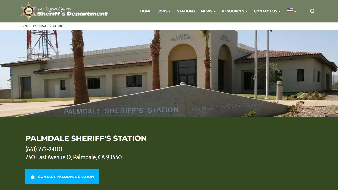 Palmdale Station | Los Angeles County Sheriff's Department